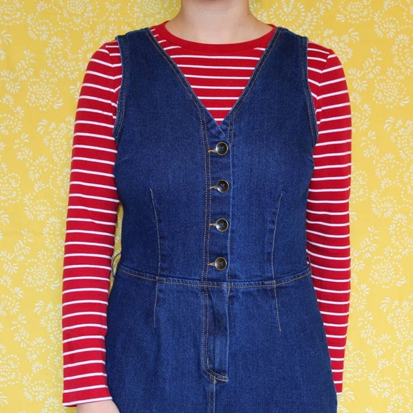 Universal Thread Denim Jumpsuit - Picture 3 of 4